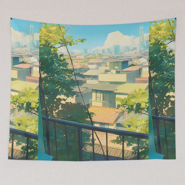 Item preview, 90s Anime Background designed and sold by bapupa.