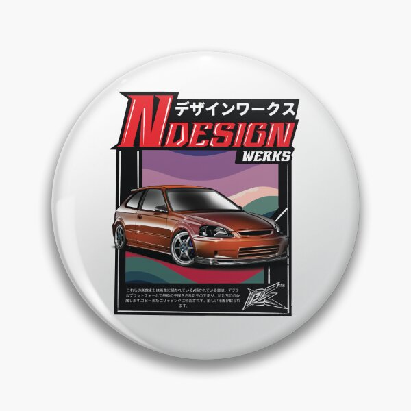 Item preview, civic ek hatchback orange  designed and sold by NaquashM.