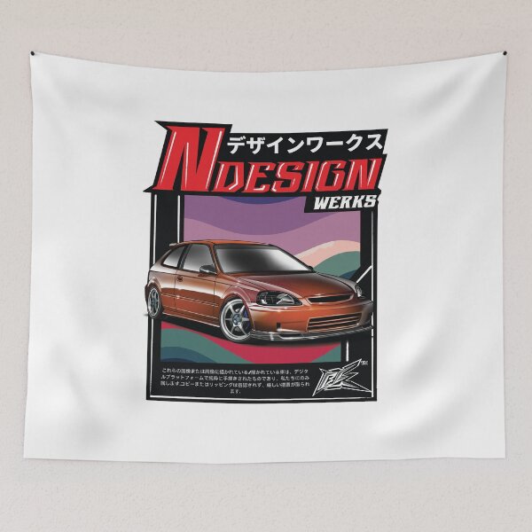 Item preview, civic ek hatchback orange  designed and sold by NaquashM.