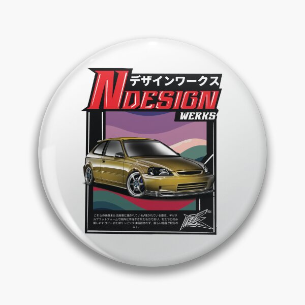 Item preview, civic ek hatchback yellow  designed and sold by NaquashM.