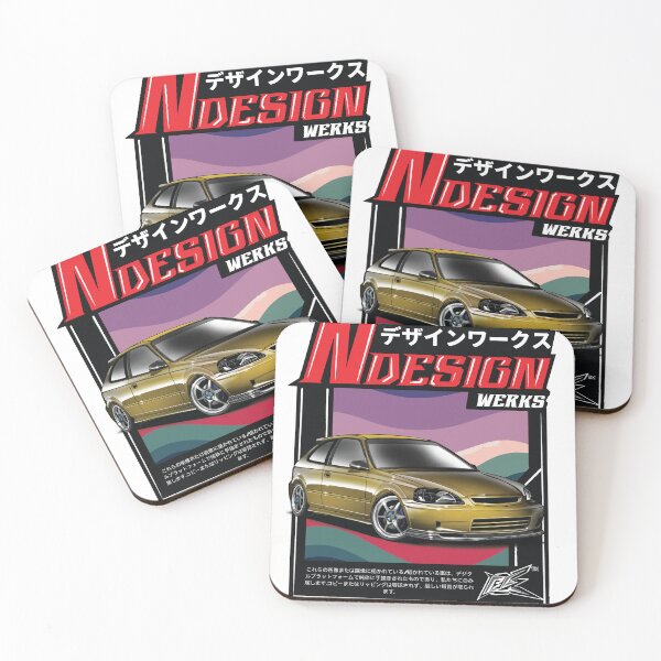 Item preview, civic ek hatchback yellow  designed and sold by NaquashM.