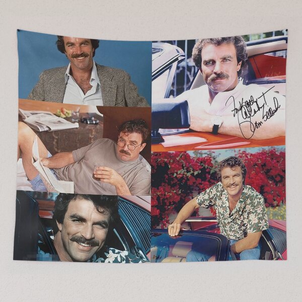 Aperçu de l'œuvre Tom selleck Signé créée et vendue par TribeMystic.