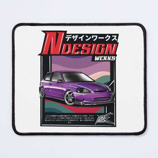 Item preview, civic ek hatchback purple  designed and sold by NaquashM.