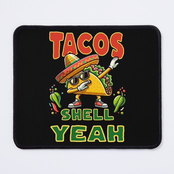 Item preview, Tacos Shell Yeah Dancing Taco designed and sold by MaxOutDesign.