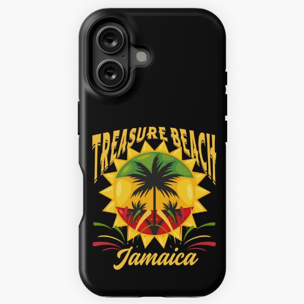 Item preview, Vintage-Style Treasure Beach Jamaica - Gold Text designed and sold by SurfingLocales.