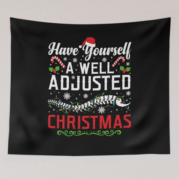 Item preview, Have A Well Adjusted Christmas Chiropractor Spine Holiday designed and sold by Sinful Charm.