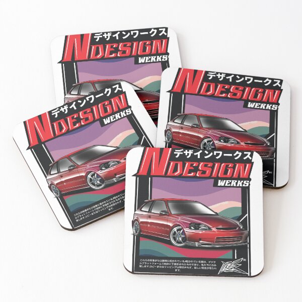 Item preview, civic ek hatchback red  designed and sold by NaquashM.
