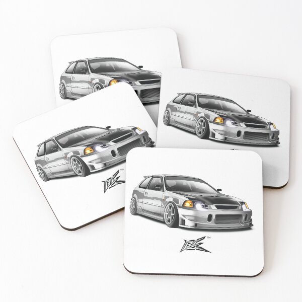 Item preview, civic ek hatchback white  designed and sold by NaquashM.