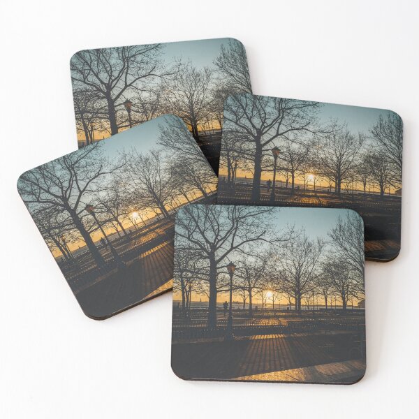 Item preview, Winter Sunset at Battery Park designed and sold by LeandroNazar.