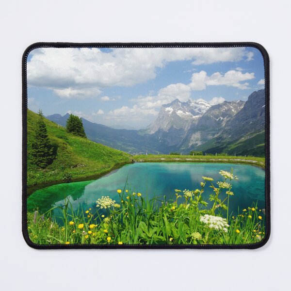 Item preview, Summer in the alps Switzerland designed and sold by nikawanders.