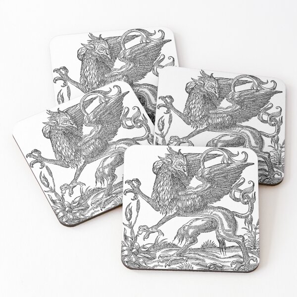 Item preview, Griffin Illustration, Gryphon Drawing  designed and sold by HawthorneFlame.