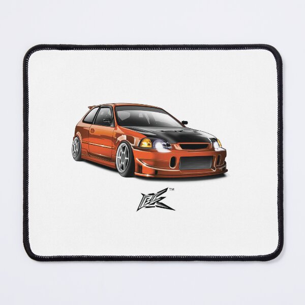 Item preview, civic ek hatchback orange  designed and sold by NaquashM.
