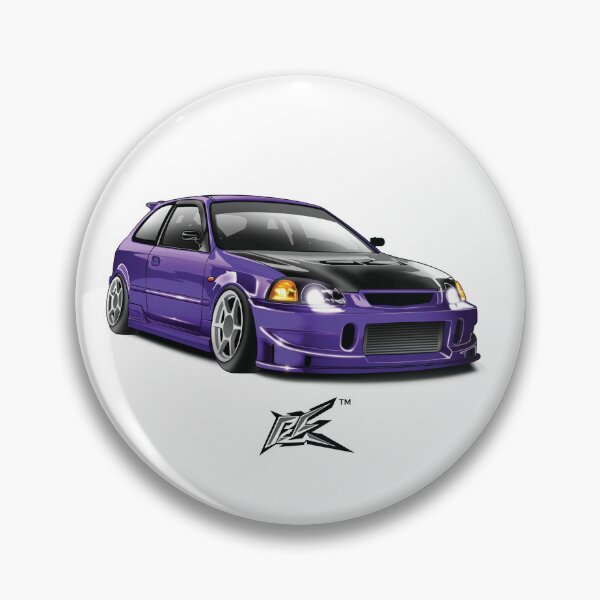 Item preview, civic ek hatchback purple  designed and sold by NaquashM.