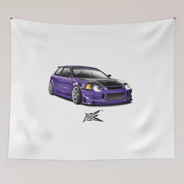 Item preview, civic ek hatchback purple  designed and sold by NaquashM.