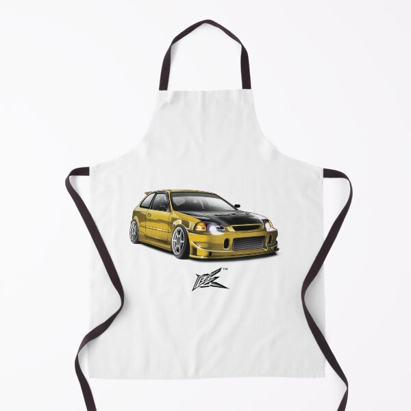 Item preview, civic ek hatchback yellow  designed and sold by NaquashM.
