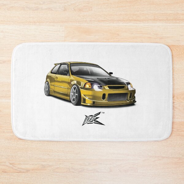Item preview, civic ek hatchback yellow  designed and sold by NaquashM.