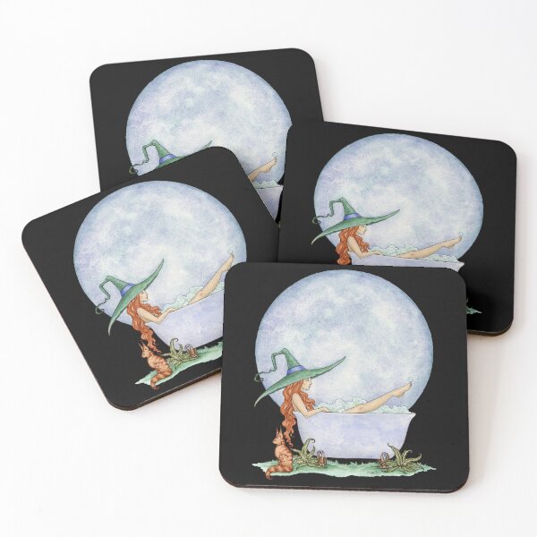 Item preview, Moon Bathing designed and sold by AmyBrownArt.