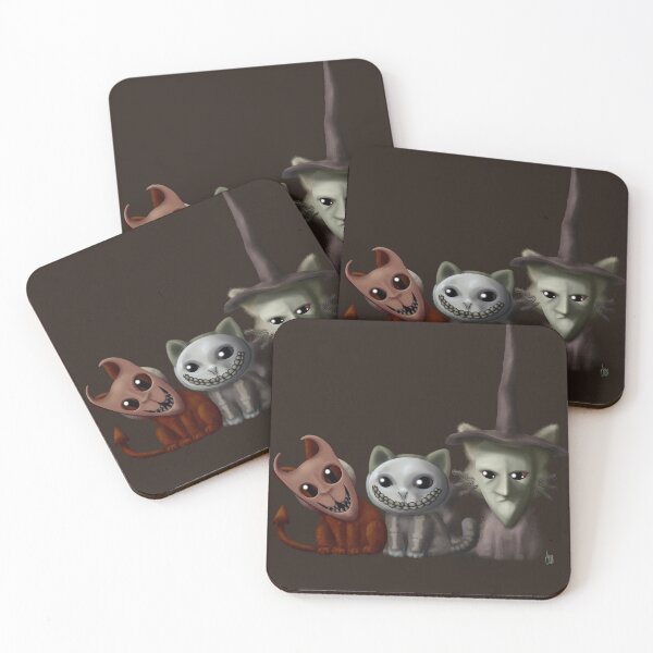 Item preview, Halloween Mischief in Feline Form designed and sold by AnneOther.