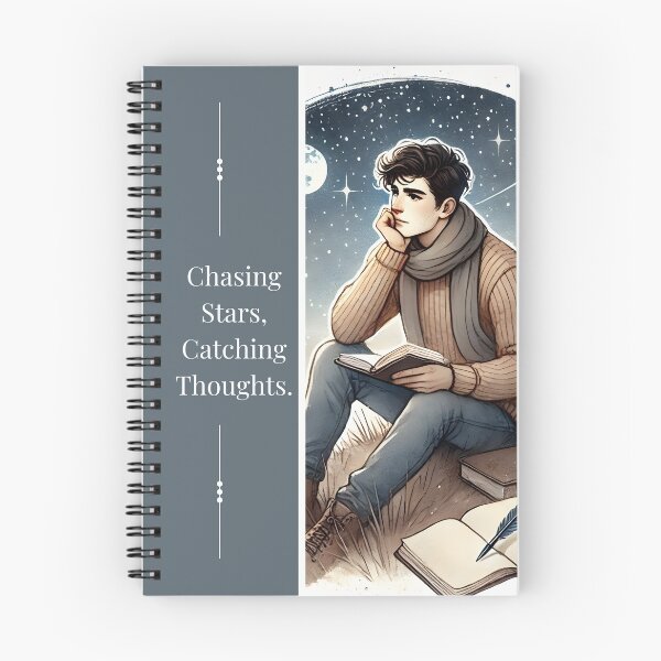 Item preview, Chasing Stars, Catching Thoughts  designed and sold by BlissWishes.