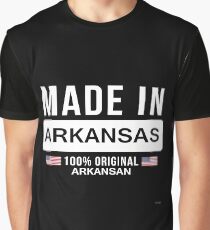 Made In Arkansas 100 Percent Arkansan - Gift For Arkansan Graphic T-Shirt