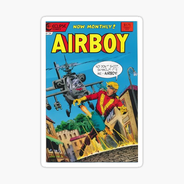 Item preview, Airboy Don't Shoot designed and sold by Lightyear35.