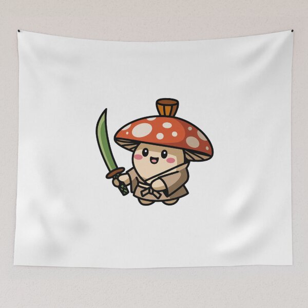 Item preview, Kawaii Mushroom Warrior designed and sold by SignumShop.