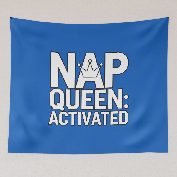 Item preview, Nap Queen Activated Typography designed and sold by TeeGrit.