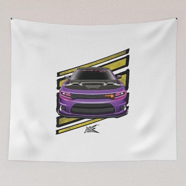 Item preview, american v8 muscle car sedan purple  designed and sold by NaquashM.