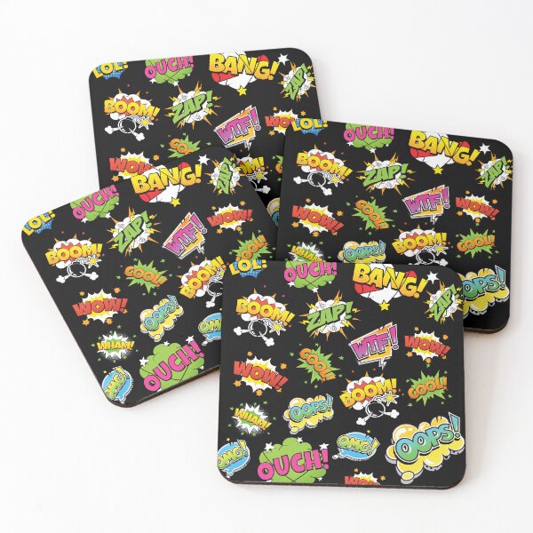 Item preview, Comic POW-BANG-ZAP-COOL-WOW! burst art designed and sold by AngelottiCR.