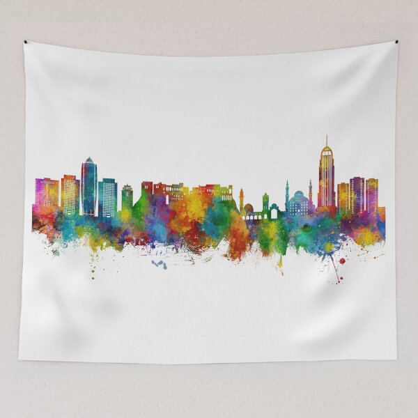 Item preview, Erbil Kurdistan Iraq Skyline designed and sold by ArtPrints.