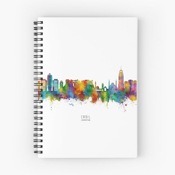 Artikelvorschau, Skyline von Erbil, Kurdistan, Irak entworfen und verkauft von ArtPrints.