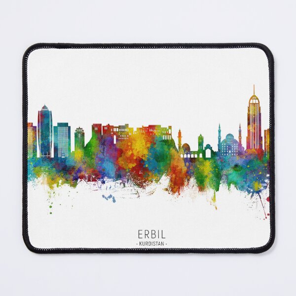 Item preview, Erbil Kurdistan Iraq Skyline designed and sold by ArtPrints.