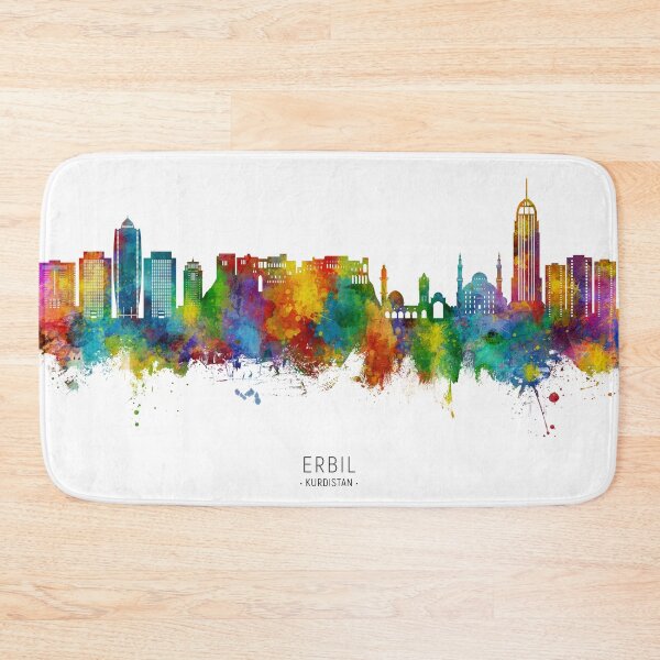 Item preview, Erbil Kurdistan Iraq Skyline designed and sold by ArtPrints.