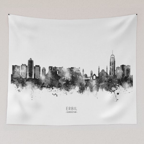 Item preview, Erbil Kurdistan Iraq Skyline designed and sold by ArtPrints.
