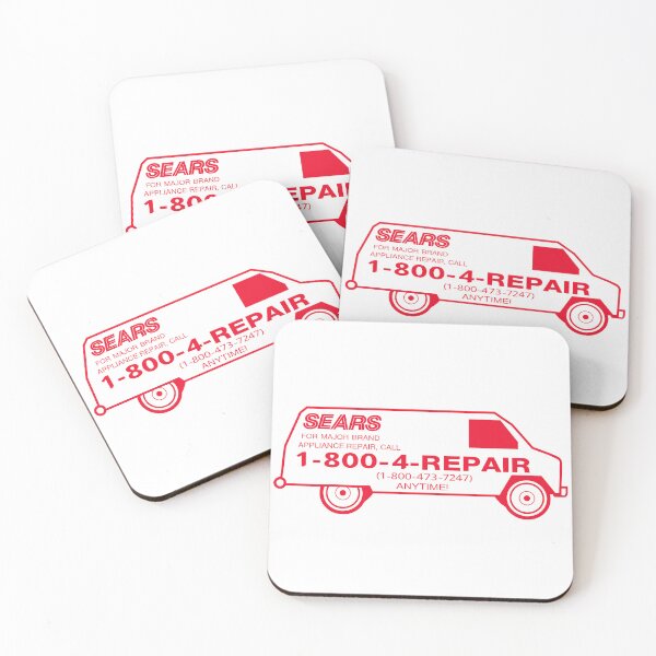 Item preview, Sears Home Services magnet, red version designed and sold by TheRDA.