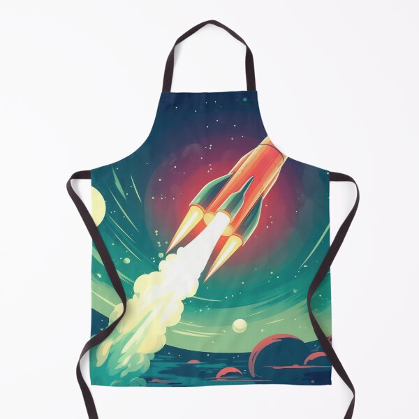 Item preview, Rocket launch, ship, 2d illustration designed and sold by anytka.