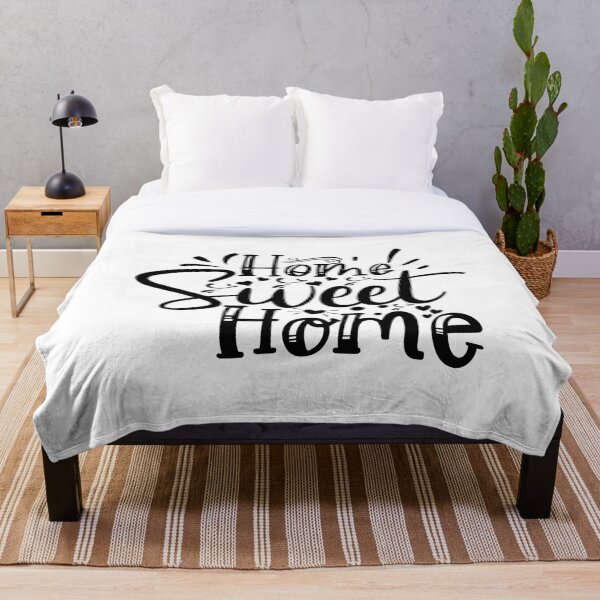 Item preview, Home Sweet Home - Handwritten Script Design designed and sold by TeesHearts100.