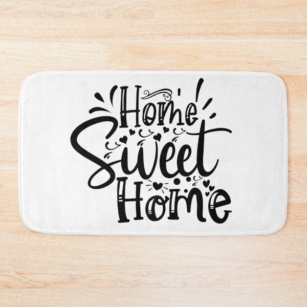 Item preview, Home Sweet Home - Handwritten Script Design designed and sold by TeesHearts100.