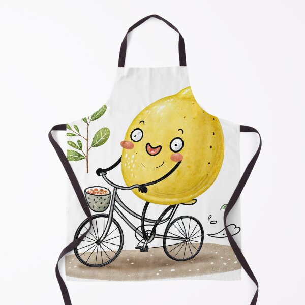 Item preview, T-Shirt Design Trending: LEMON ON A BICYCLE designed and sold by ForeverPrintsOK.