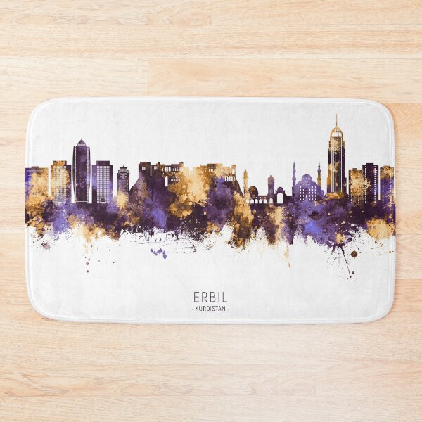 Item preview, Erbil Kurdistan Iraq Skyline designed and sold by ArtPrints.