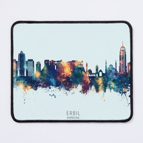 Item preview, Erbil Kurdistan Iraq Skyline designed and sold by ArtPrints.