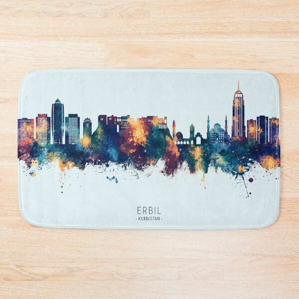Item preview, Erbil Kurdistan Iraq Skyline designed and sold by ArtPrints.