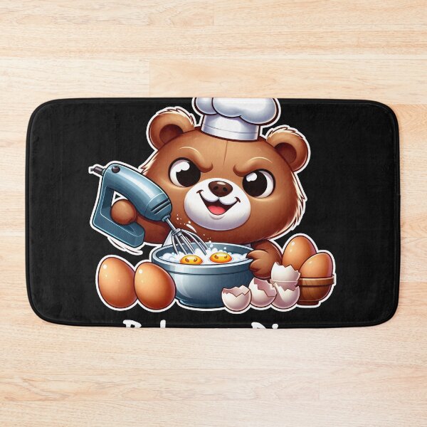 Item preview, Bake Or Die Cute Bear designed and sold by TeddybearClub.