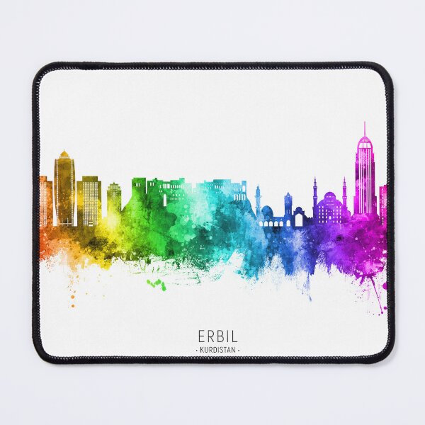 Item preview, Erbil Kurdistan Iraq Skyline designed and sold by ArtPrints.
