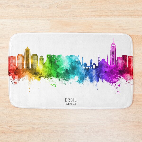 Item preview, Erbil Kurdistan Iraq Skyline designed and sold by ArtPrints.