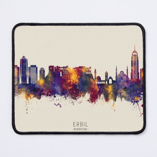 Item preview, Erbil Kurdistan Iraq Skyline designed and sold by ArtPrints.
