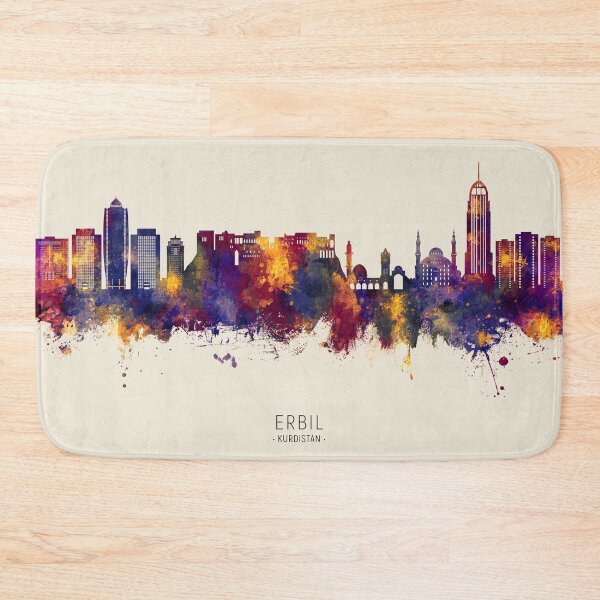Item preview, Erbil Kurdistan Iraq Skyline designed and sold by ArtPrints.