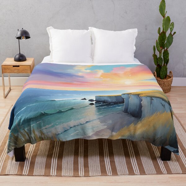 Item preview, Scenic Seaside Sunset 2 designed and sold by AbstractIdeas.