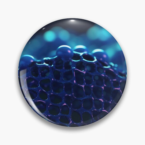 Item preview, Blue background with a set of dots, an abstract image. In the style of infinity nets designed and sold by anytka.