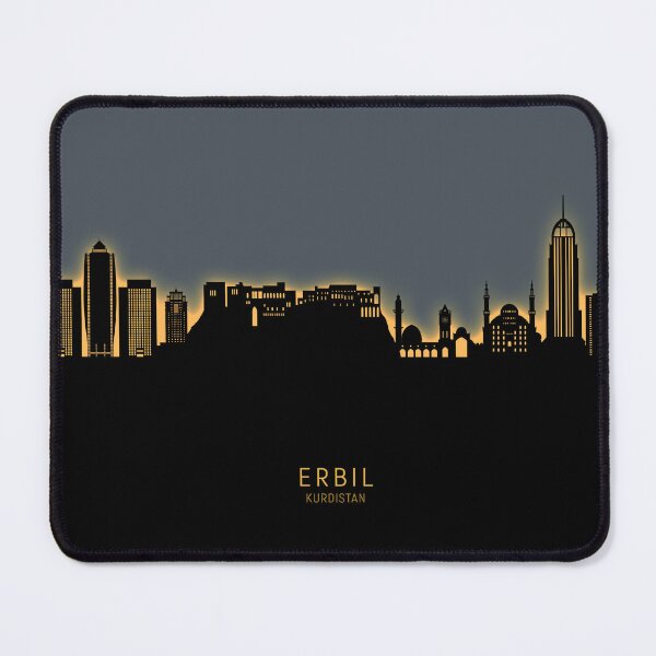 Item preview, Erbil Kurdistan Iraq Skyline designed and sold by ArtPrints.